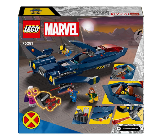 LEGO Marvel Super Heroes 76281 Odrzutowiec X-Menów - 1202241 - zdjęcie 7